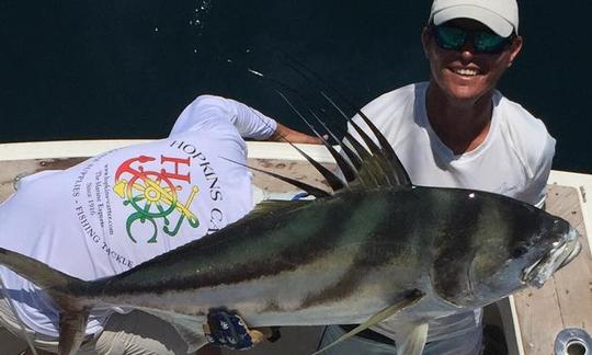 Profitez de la pêche à Rivas, au Costa Rica, à bord du Topaz Sport Fisherman de 34 pieds