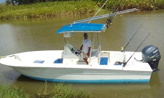 Disfrute de la pesca en Puntarenas, Costa Rica, en la consola central