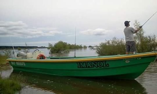 Disfrute de la pesca en Concordia, Argentina, en Jon Boat