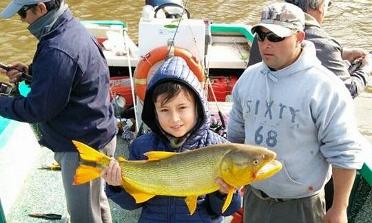 Disfrute de la pesca en Concordia, Argentina, en Jon Boat