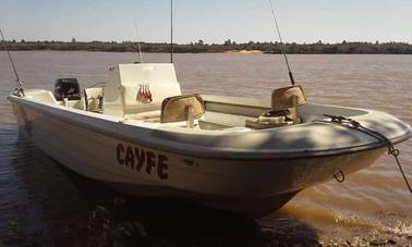 Enjoy Fishing in Salto, Uruguay on Jon Boat