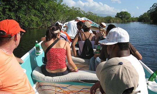 Alugue um barco super legal para 15 pessoas em Treasure Beach, Jamaica