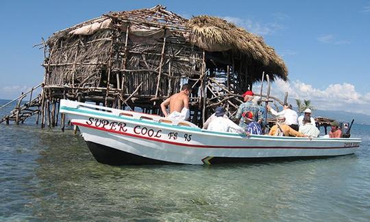 Alugue um barco super legal para 15 pessoas em Treasure Beach, Jamaica