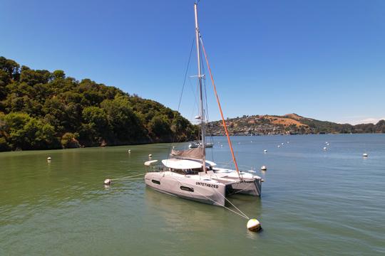 Catamaran à voile de luxe de 40 pouces | Voile d'hiver confortable | San Francisco