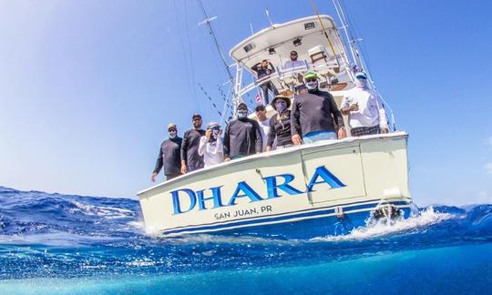 Disfrute de la pesca en Punta Cana, República Dominicana, en Cabo Sport Fisherman de 43 pies