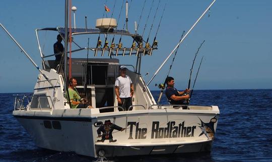 Disfruta de la pesca en Costa Adeje, España en Sport Fisherman