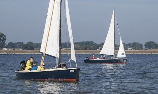 Rent a Falcon Poly Val Open Sailboat in Kinrooi, Belgium