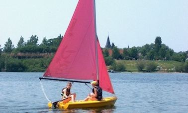 Rent the 2 person Laser Pico Daysailer in Kinrooi, Belgium