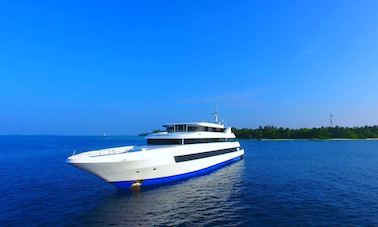 Croisière de luxe de 190 pieds aux Maldives