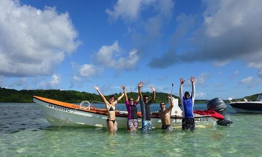 Alugue um passeio de barco para 4 pessoas em Le François, Martinica