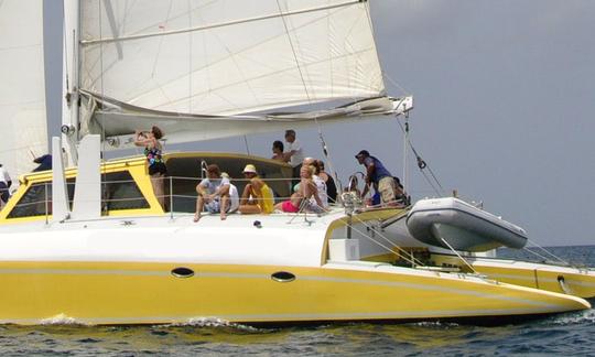 Alquiler de catamarán de crucero en San Cristóbal y Nieves