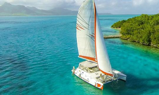 Catamaran de croisière Charter Voyage DC de 45 minutes à Mahébourg, île Maurice