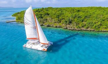 Catamaran de croisière Charter Voyage DC de 45 minutes à Mahébourg, île Maurice