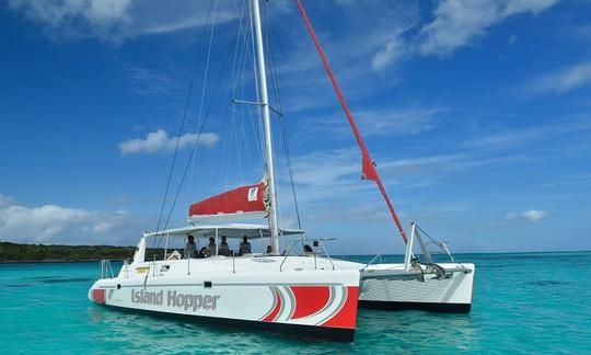 Catamaran de croisière Charter Voyage DC de 45 minutes à Mahébourg, île Maurice