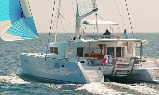 Location de catamaran de croisière sur le lagon de 45 pieds au Cap-Vert