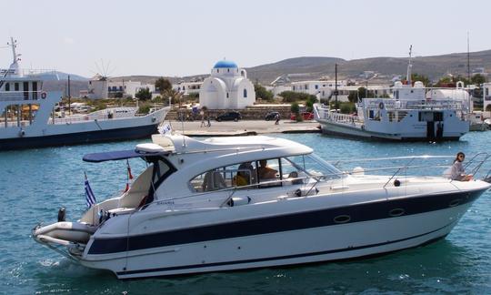 BAVARIA 37HT MOTOR YACHT FOR CHARTER IN SPETSES ISLAND, GREECE.