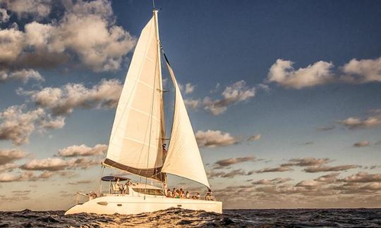 Charter 40' Fountaine Pajot Cruising Catamaran in Cancún, Quintana Roo