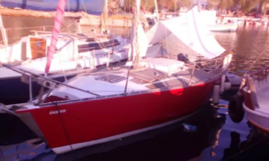 Excursions en bateau avec capitaine sur un monocoque de croisière à Kalimnos, en Grèce