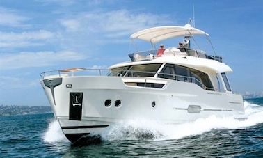 Greenline 48' Yacht Adventure for Rent in Arrabida Natural Park