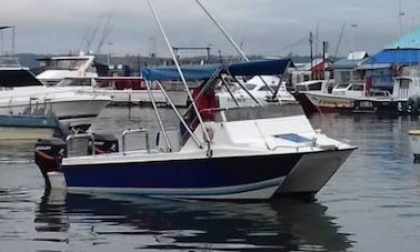 Fishing Aventure On 20ft “Nawty Girl” Center Console In Durban, South Africa