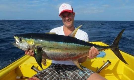 Enjoy Fishing in Sint Willibrordus, Curaçao on Dinghy