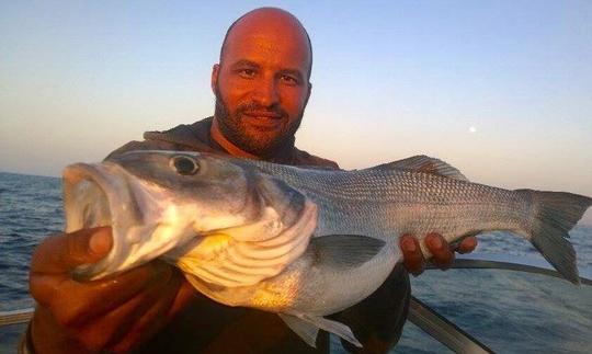 Aproveite a pesca em Bouznika, Marrocos, no Sport Fisherman