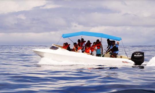 Excursão de pesca para 11 pessoas saindo de Puntarenas, Costa Rica