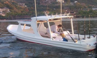 26ft Super Panga Sportfishing Charter Zihuatanejo Ixtapa