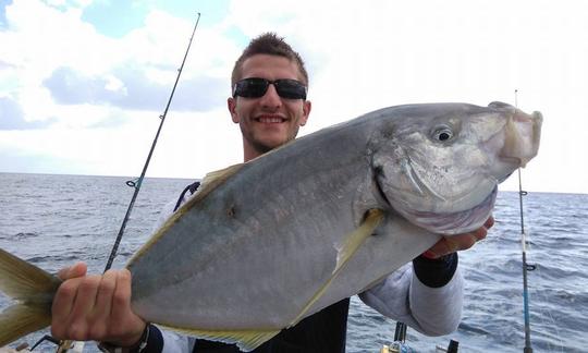 Fishing trip in Teguise, Spain on a Sport Fisherman