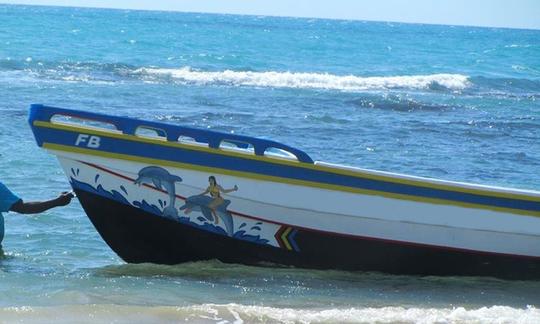 Experience the Sea of Treasure Beach, Jamaica with this Dignhy Rental