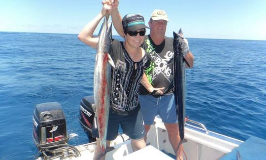 Deep Sea Fishing Charter in Gaza, Mozambique on Center Console