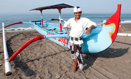 Alquile un barco tradicional en Mengwi, Bali con un capitán