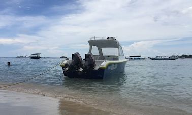 Charter a private scuba diving in Gili Trawangan, Indonesia