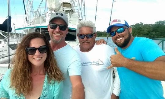 Pêche côtière et hauturière sur console centrale pour 5 personnes à Boca Chica, Panama