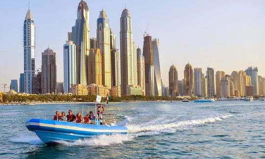 Tour en lancha motora en Dubái, Emiratos Árabes Unidos