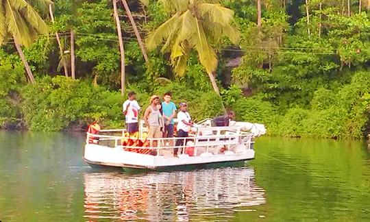 Safari fluvial en Weligama, Sri Lanka