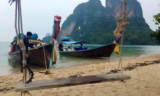 Alquile un recorrido privado en barco de cola larga: 2 días en Koh Phi Phi y puesta de sol en 4 islas, Krabi