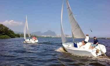 Enjoy a Sailing Charter on a Microtoner 19´ in Barra da Tijuca, Rio de Janeiro, Brazil