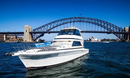 Croisières de luxe 5 étoiles à bord d'un yacht à moteur à Sydney