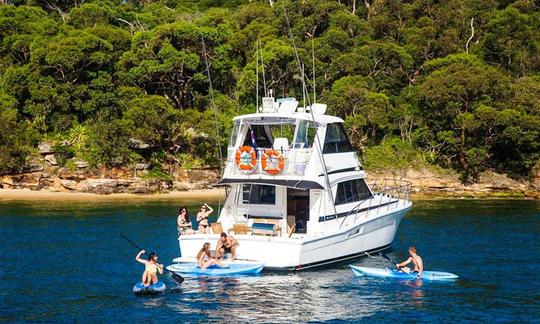 Croisières de luxe 5 étoiles à bord d'un yacht à moteur à Sydney