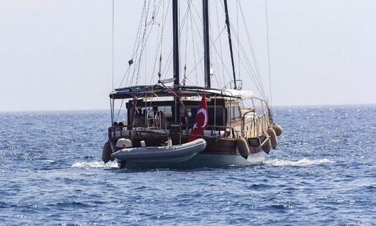 Location de goélettes à voile de 62' à Muğla, Turquie