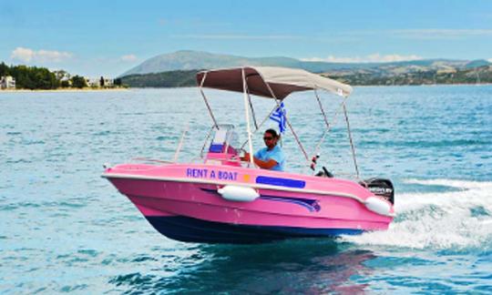 Sem licença, aluguel de barcos Dromeas Bright Pink em Nikiana, Grécia