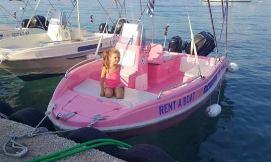 Sem licença, aluguel de barcos Dromeas Bright Pink em Nikiana, Grécia