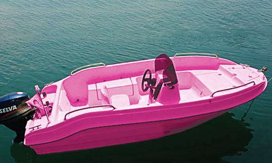 Sem licença, aluguel de barcos Dromeas Bright Pink em Nikiana, Grécia