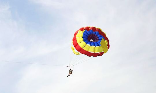 Enjoy Single Parasail Ride in Pile, Larnaka