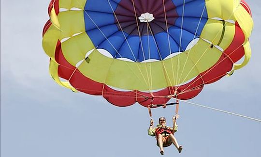 Enjoy Single Parasail Ride in Pile, Larnaka