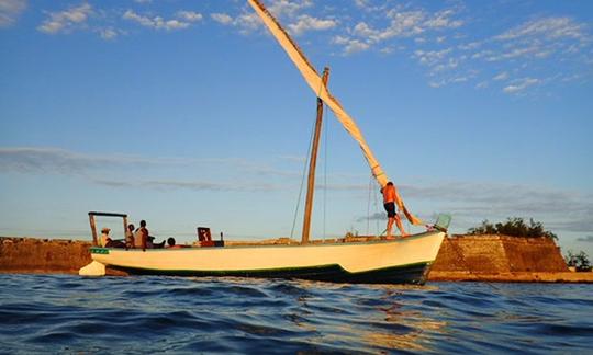 Aluguer de vela ao pôr do sol na Ilha de Moçambique