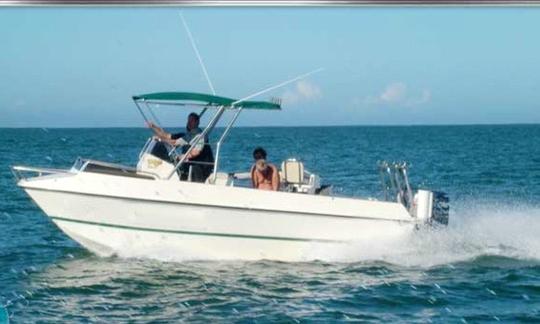 Enjoy Fishing in Zambezia, Mozambique on Seal Center Console