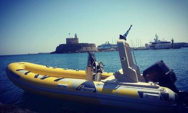 Private Rib Boat Tour in Rodos, Greece