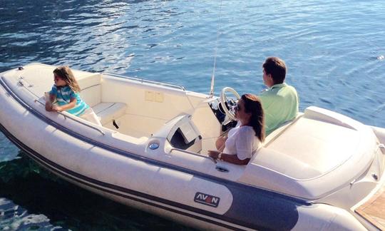 16' Avon Seasport RIB Rental in Illes Balears, Spain